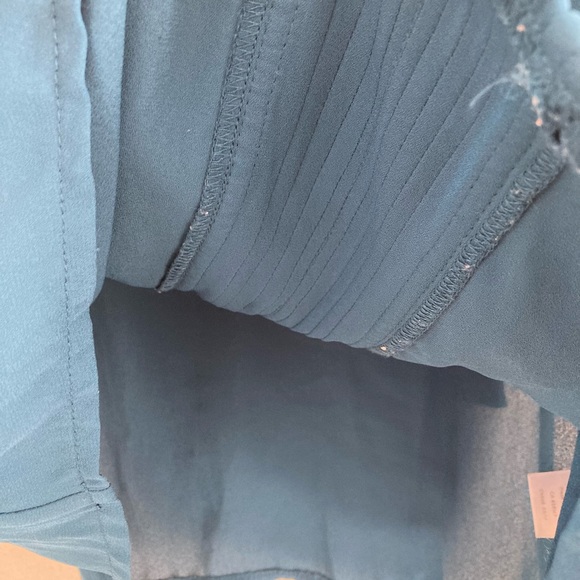 Talbots Ruffle Front Blouse - Picture 2 of 7